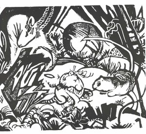 Leyenda animal de Franz Marc